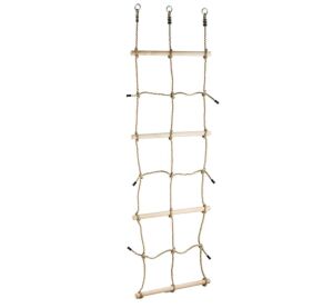 2Kids Toys Kletternetz mit Holzsprossen